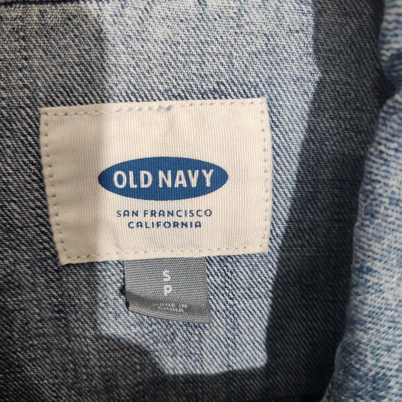 Old Navy Denim Jean Jacket Womens Small - Picture 6 of 14